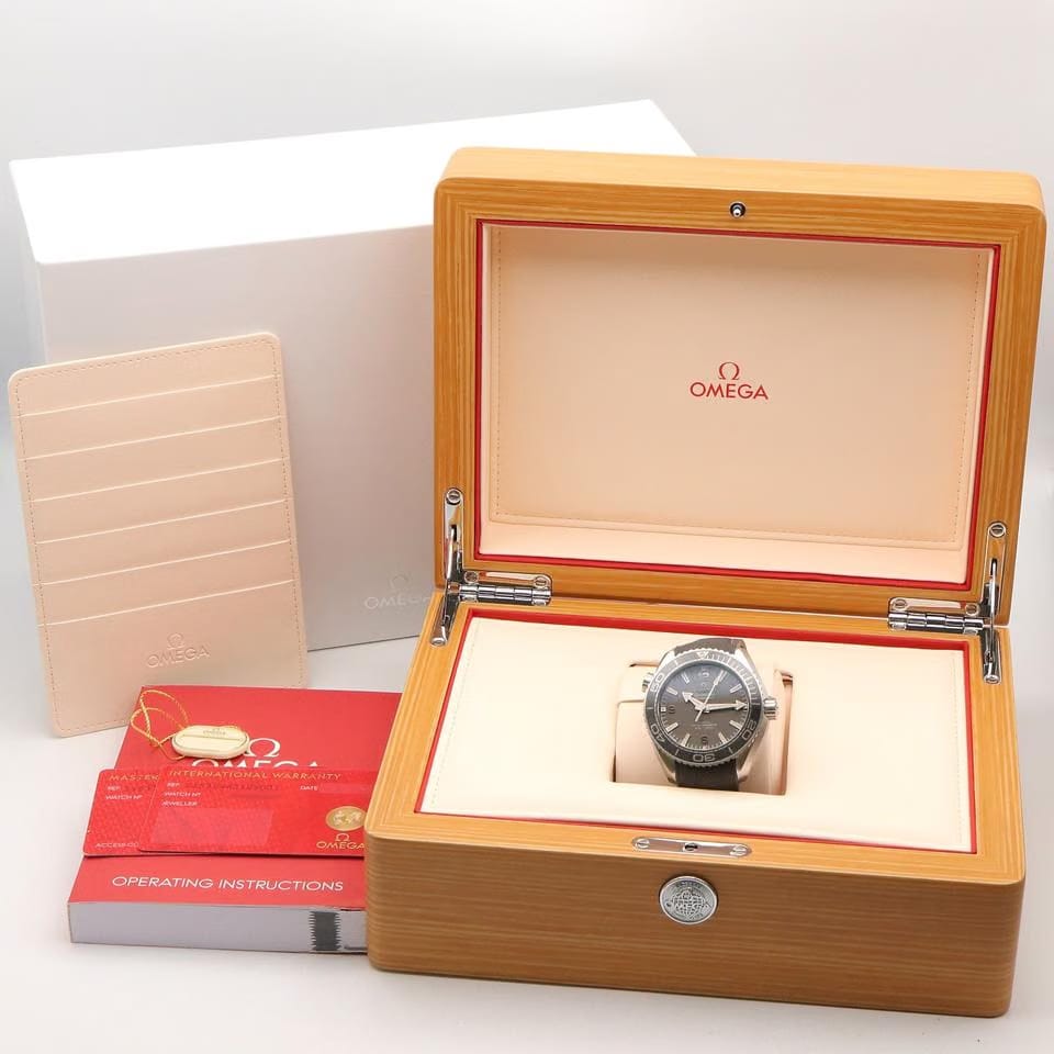 Omega Seamaster Planet Ocean Wrist Watch Automatic Stainless Steel NEW mens