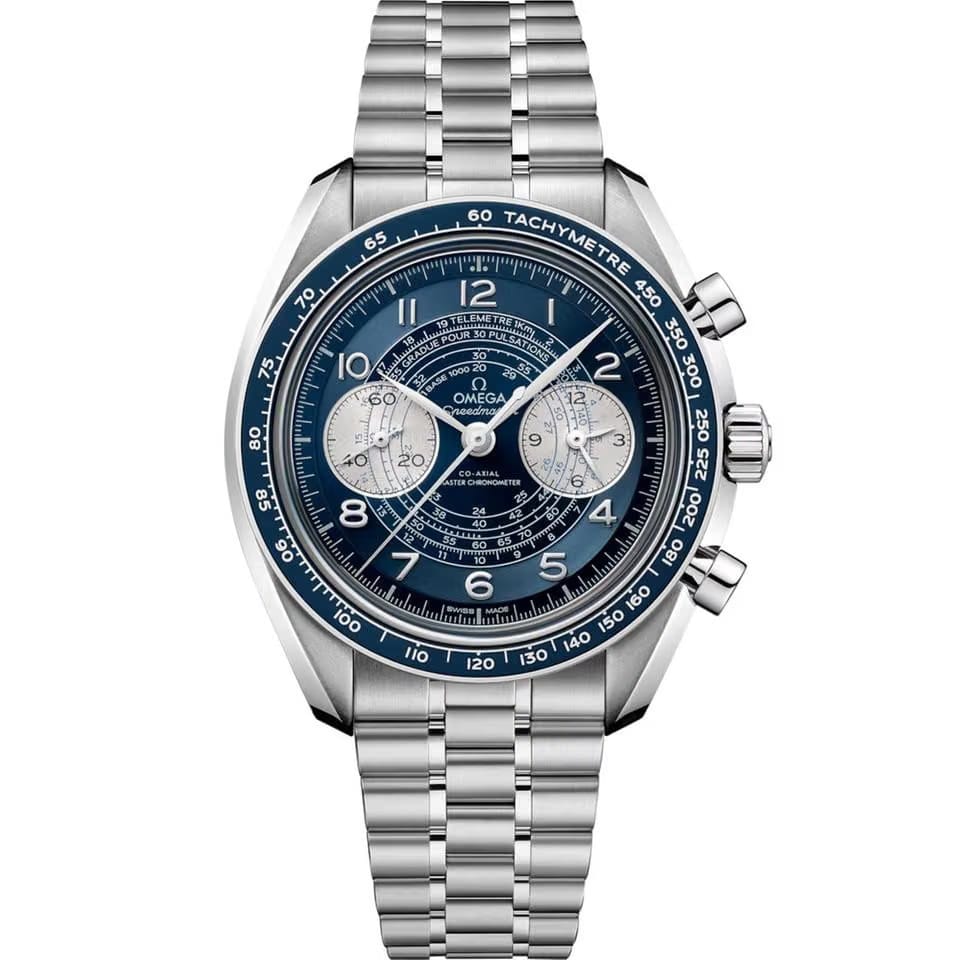 Omega Speedmaster Chronoscope Master Chronometer Unworn Watch and Warranty Cards 08/24 dated