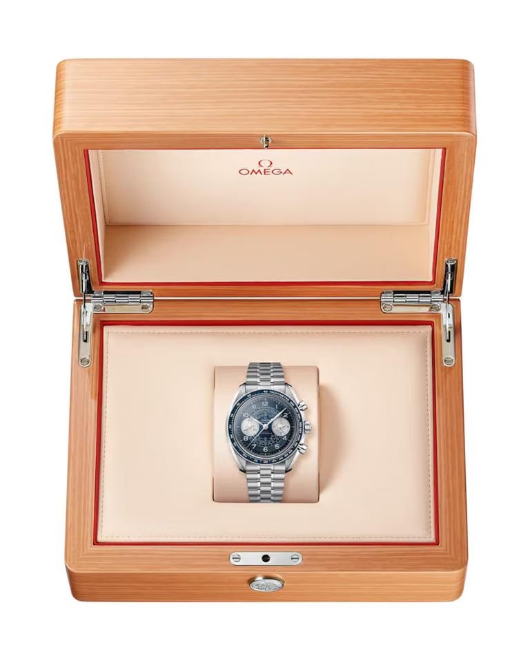 Omega Speedmaster Chronoscope Master Chronometer Unworn Watch and Warranty Cards 08/24 dated