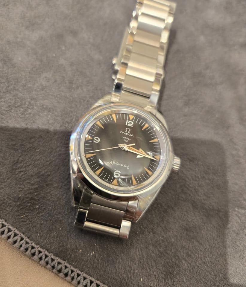 Omega From the Limited Edition Trilogy Set 1957 but only railmaster