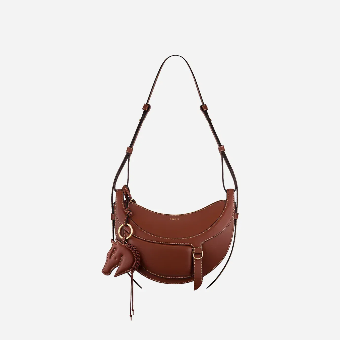 Polene Numero Dix Galop Cognac