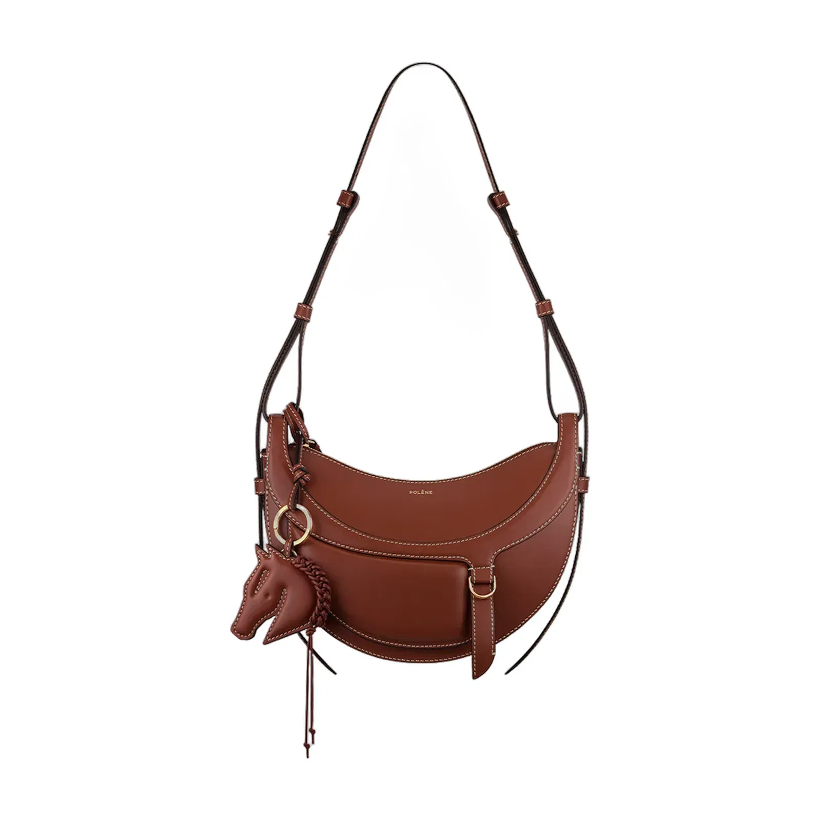 Polene Numero Dix Galop Cognac