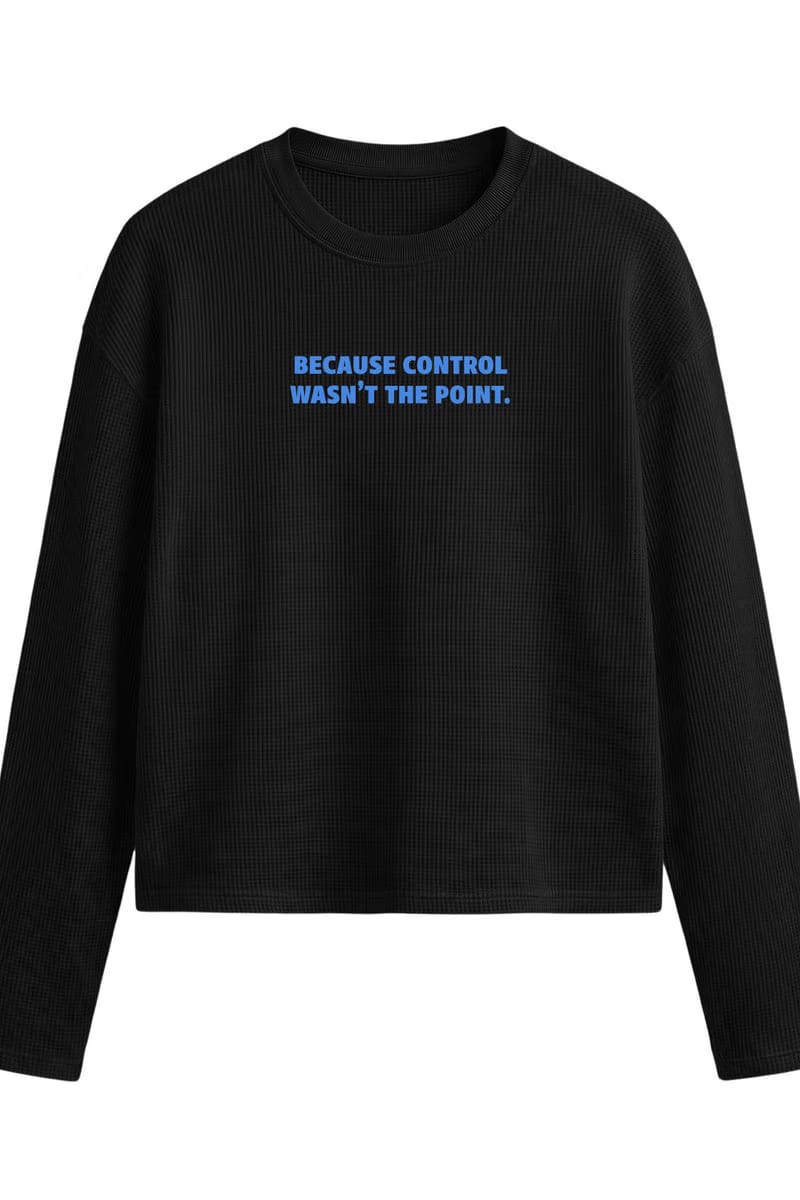 Forfksake Absolut 00 Waffle Long Sleeve Black