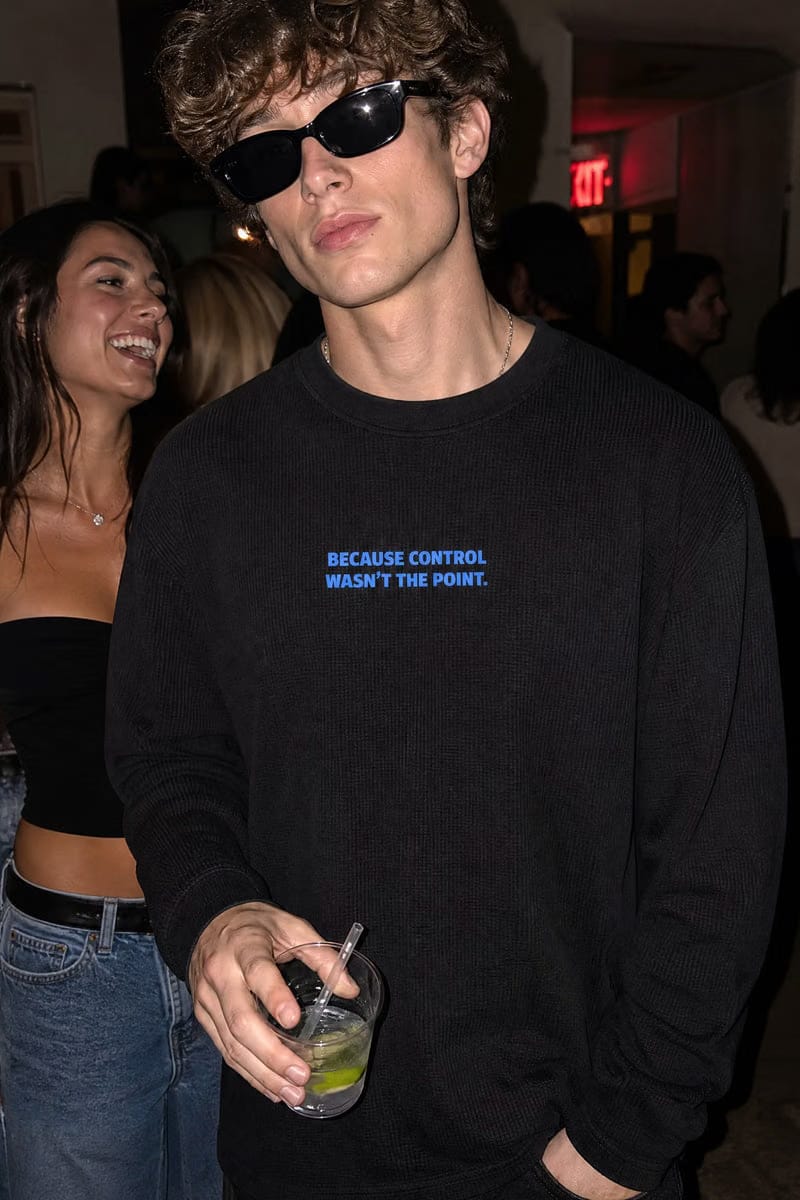 Forfksake Absolut 00 Waffle Long Sleeve Black