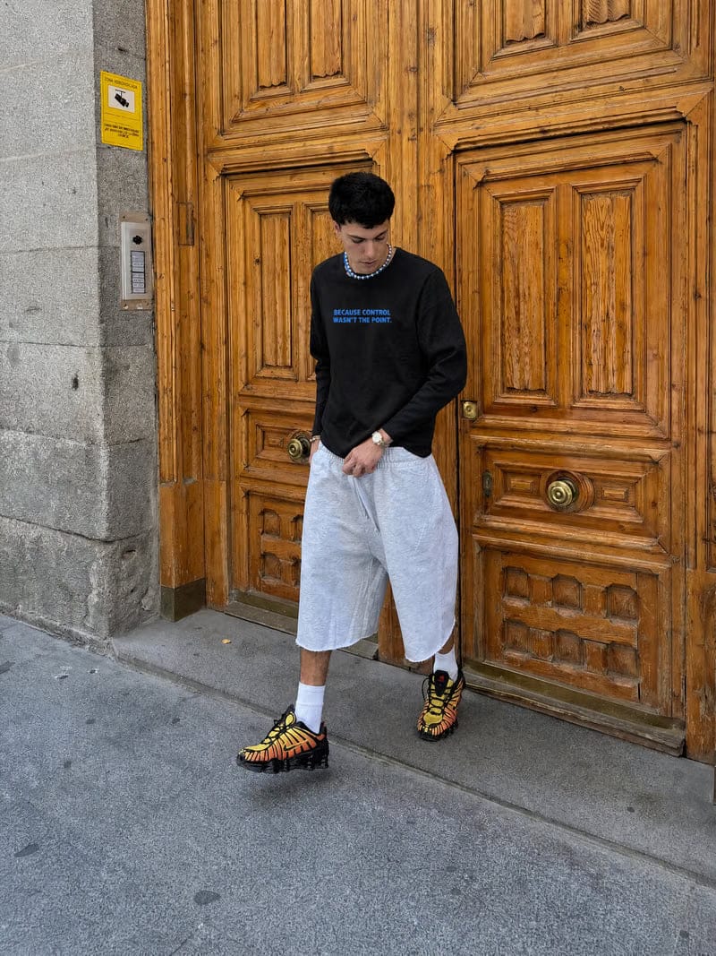 Forfksake Absolut 00 Waffle Long Sleeve Black