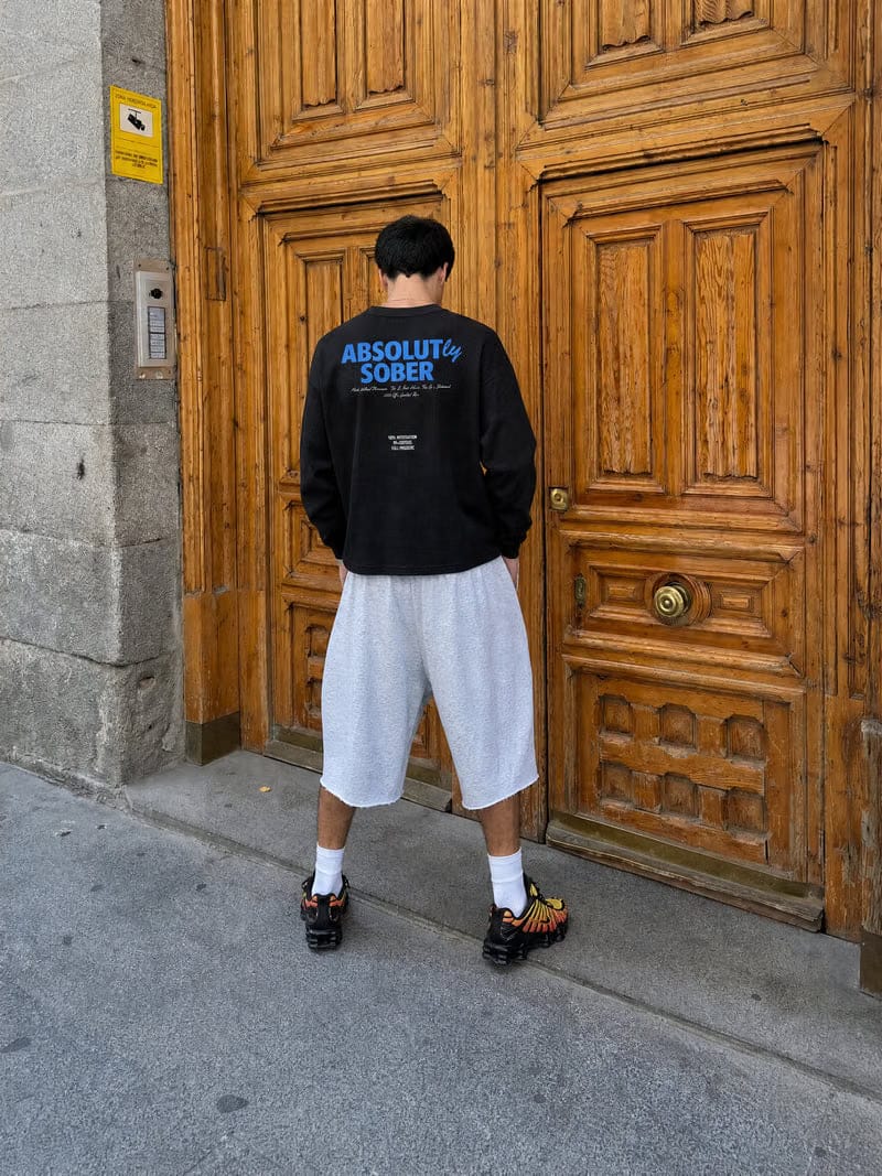 Forfksake Absolut 00 Waffle Long Sleeve Black