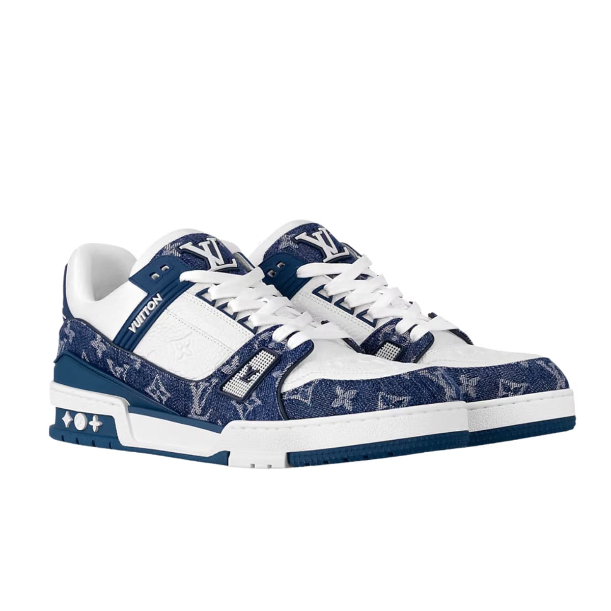 LV Blue Trainer Sneaker