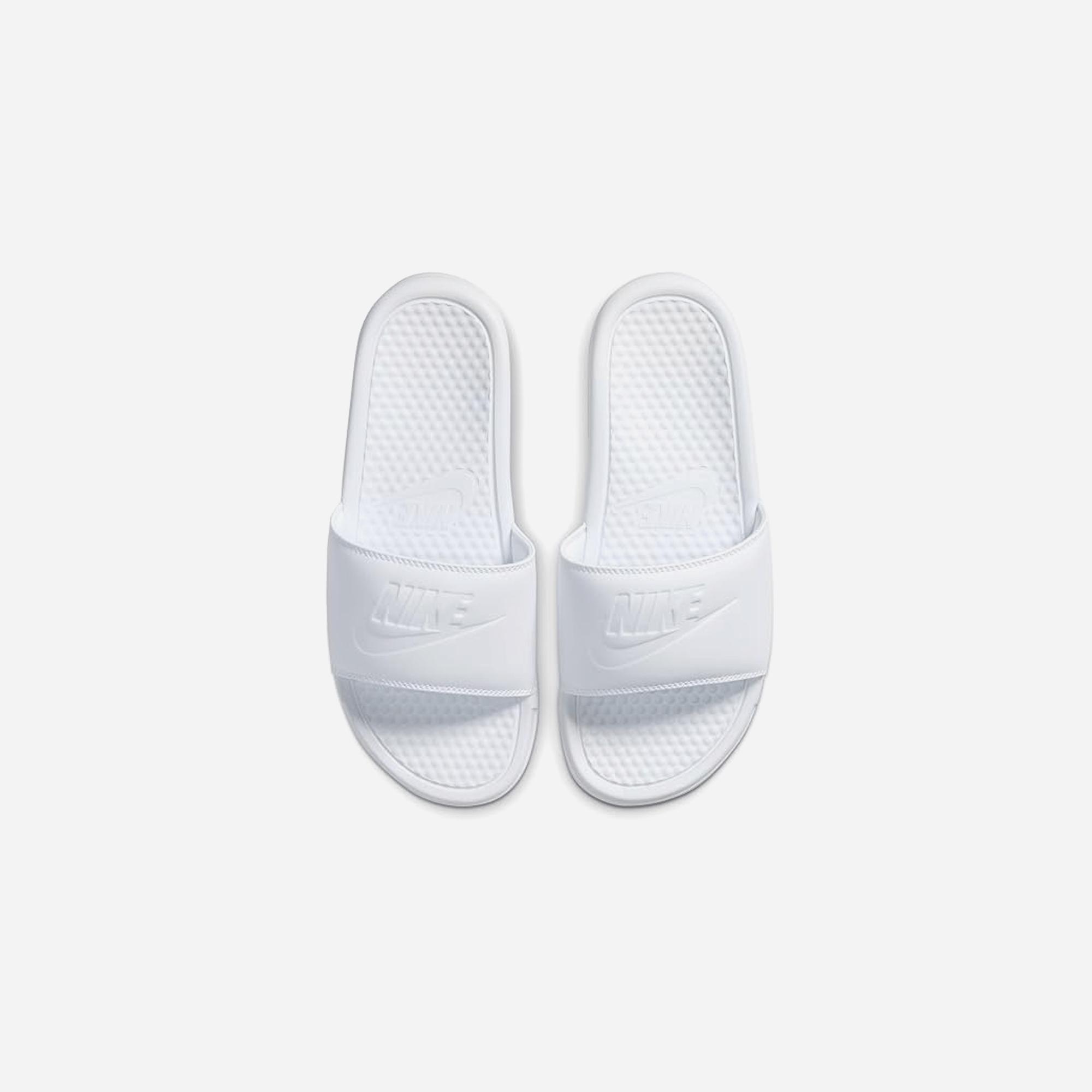 Nike Wmns Benassi JDI Slide 'Triple White'
