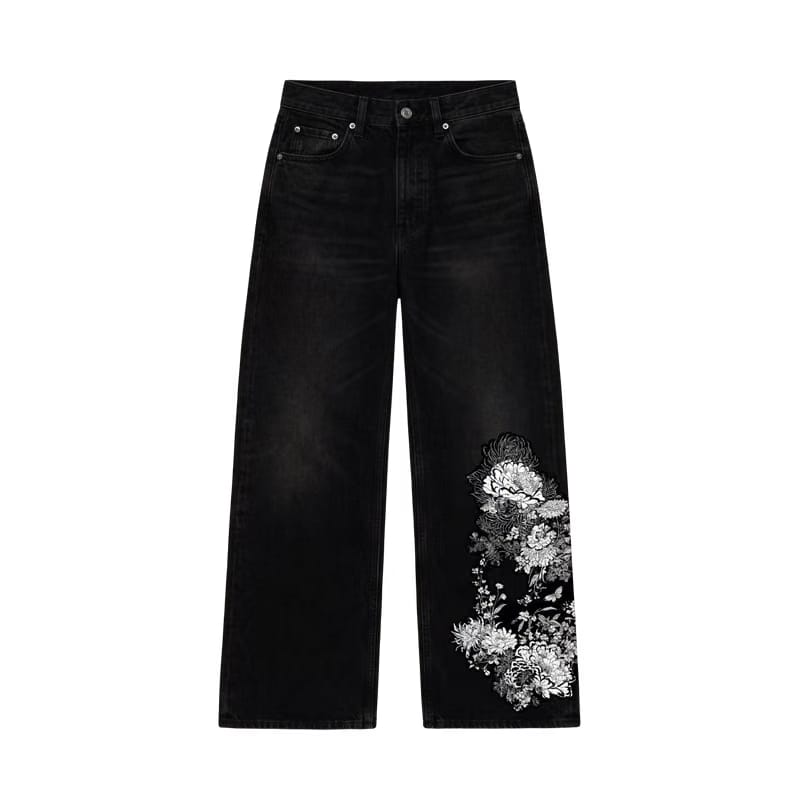 Blacklist Classic Bloom Embroidered Denim – Limited Edition