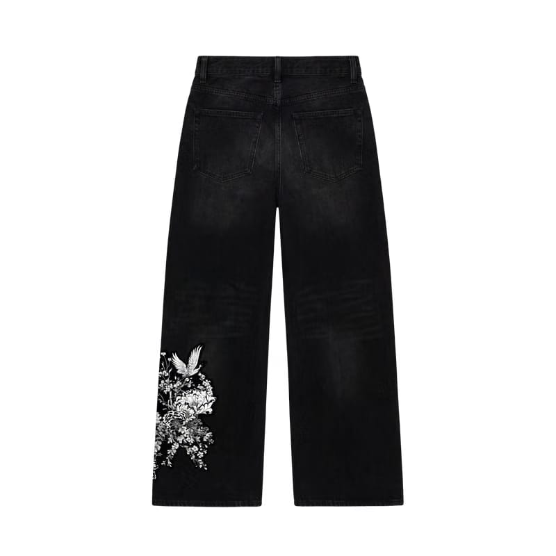 Blacklist Classic Bloom Embroidered Denim – Limited Edition