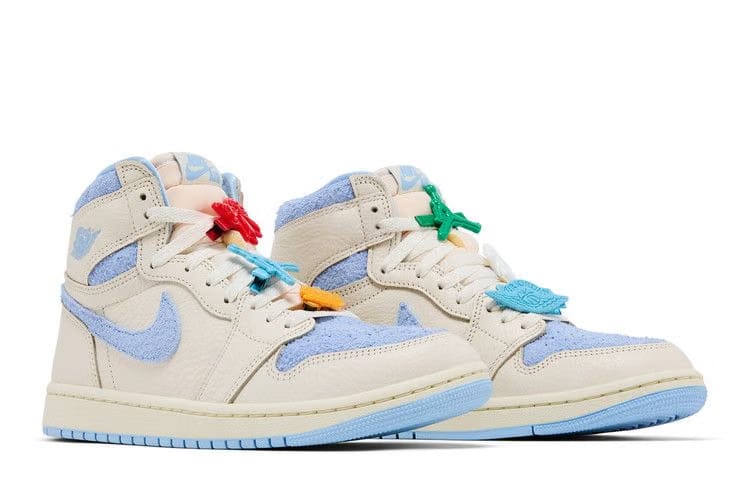 Wmns Air Jordan 1 High OG 'Pale Ivory Pyschic Blue'