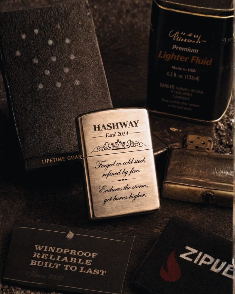THE HASHWAY LIGHTER - SIGNATURE EDITION
