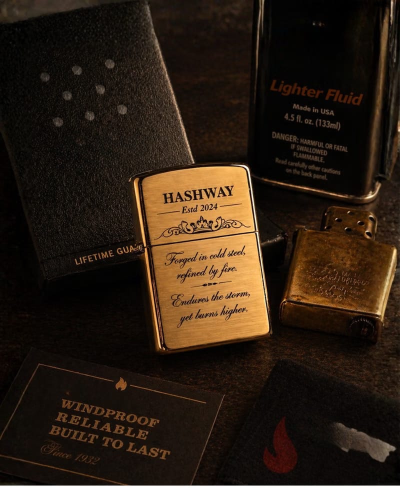 THE HASHWAY LIGHTER - SIGNATURE EDITION