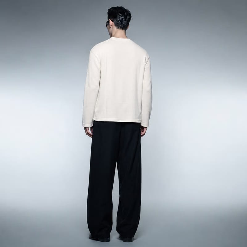 Blacklist Bear Classic Waffle T-Shirt Off White 2.0