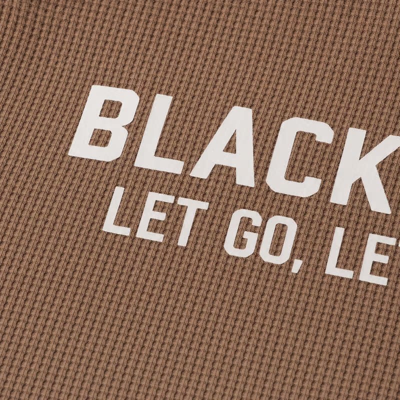 Blacklist Let Go Let God Brown Waffle T-Shirt