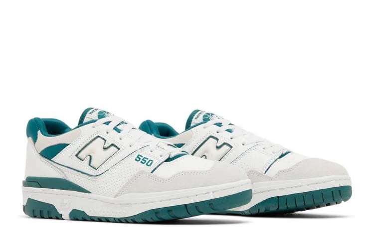 550 'WHITE VINTAGE TEAL'