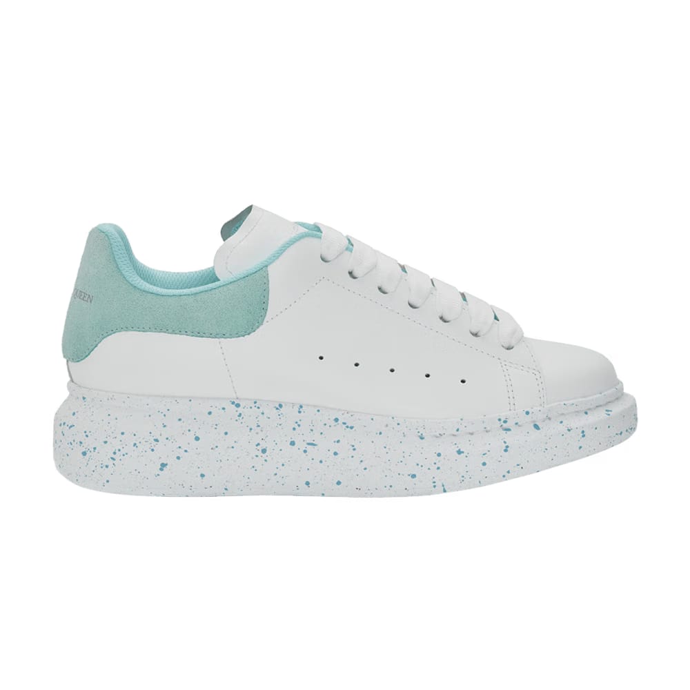 Alexander McQueen Wmns Oversized Sneaker 'White Aquamarina'