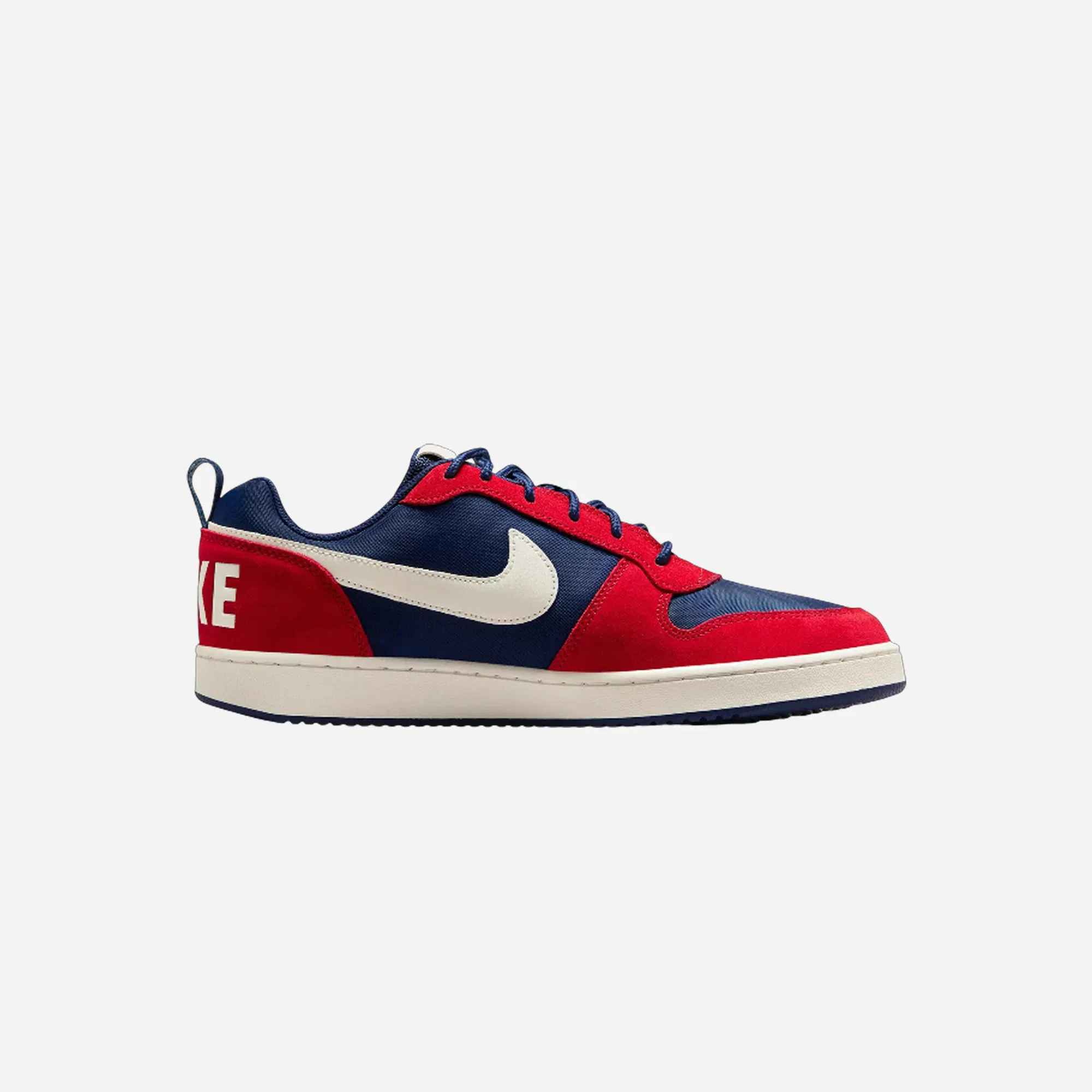 Nike Court Borough Low Premium Sneaker Navy Red