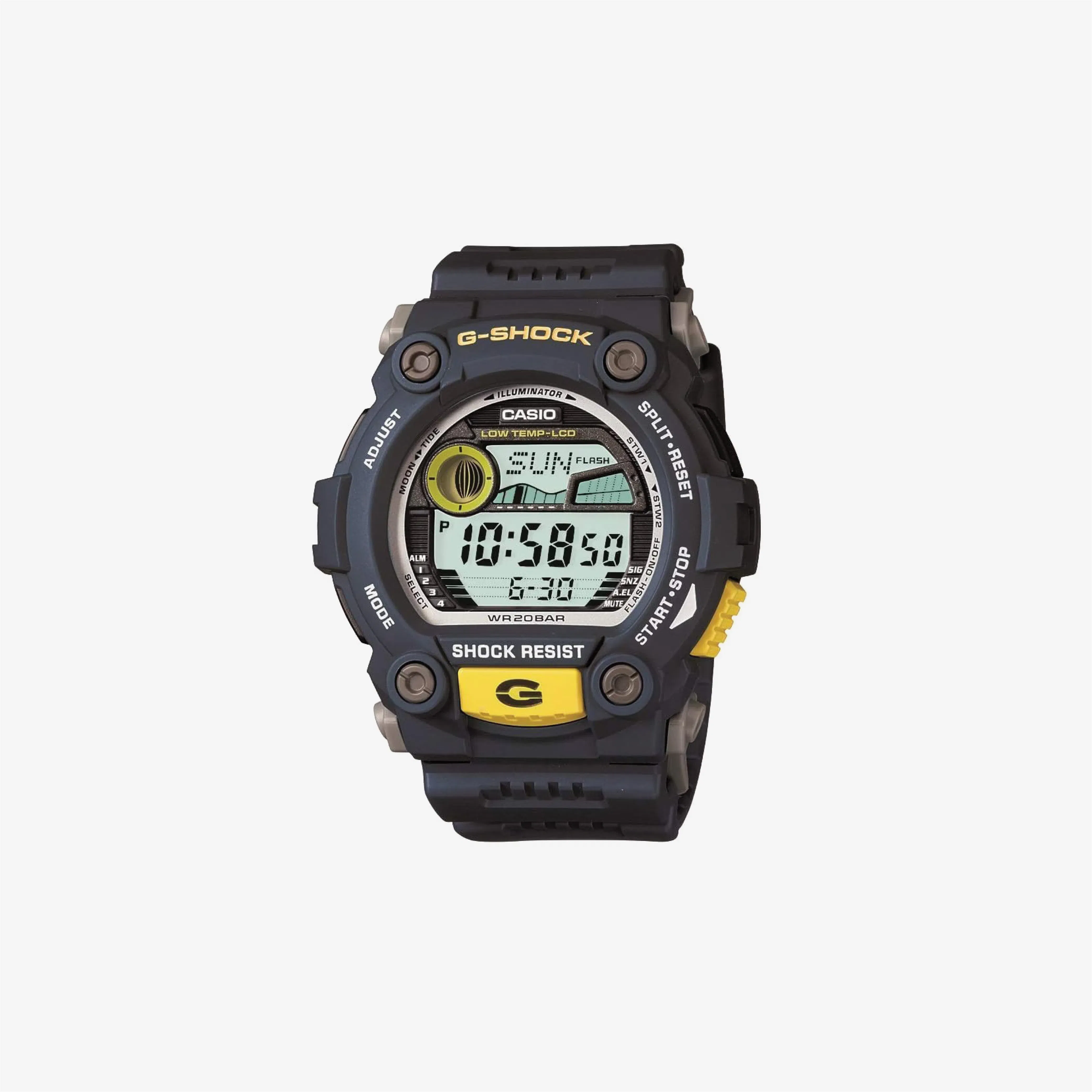 Casio XL Rescue Series G-Shock Quartz 200M WR Shock Resistant Resin