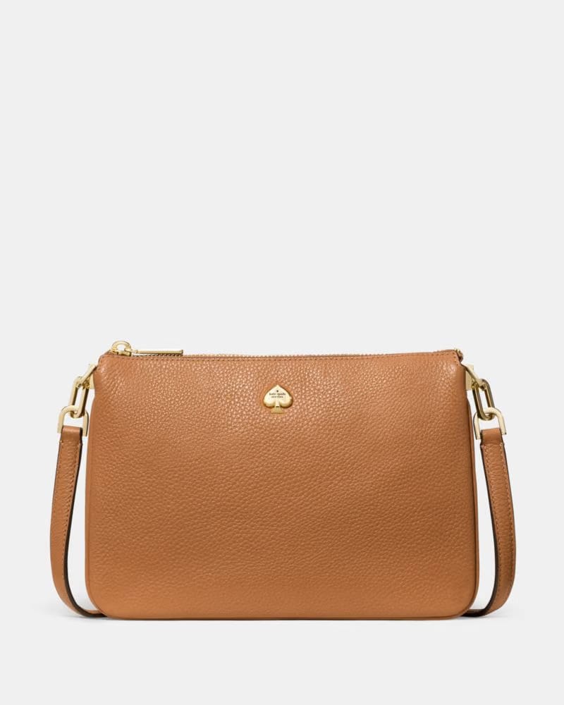 KateSpade Kayla Small Triple Compartment Crossbody Bungalow