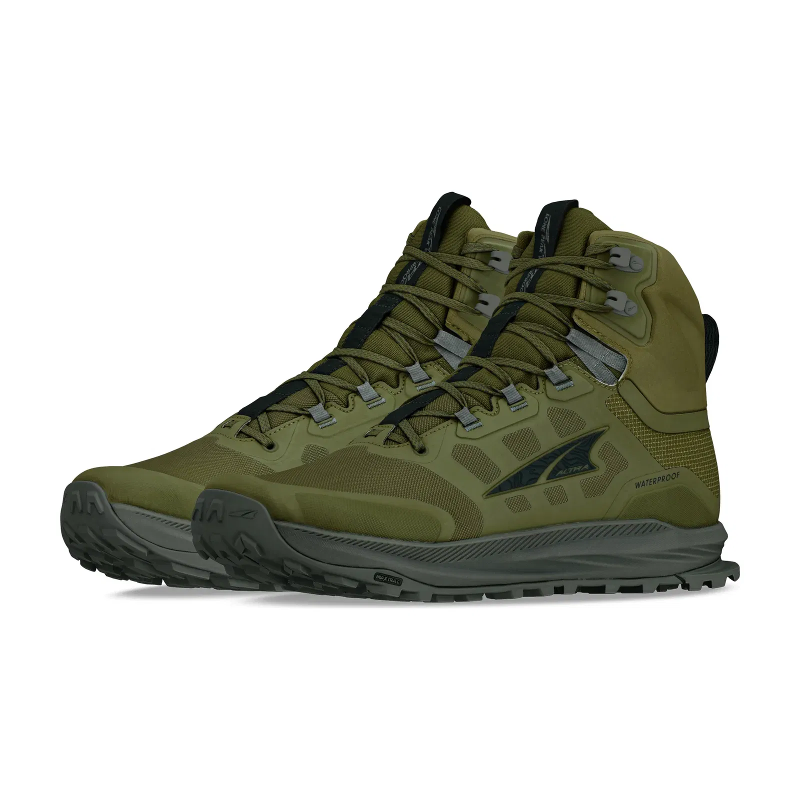 Altra Men's Lone Peak 9 Waterproof Mid Green