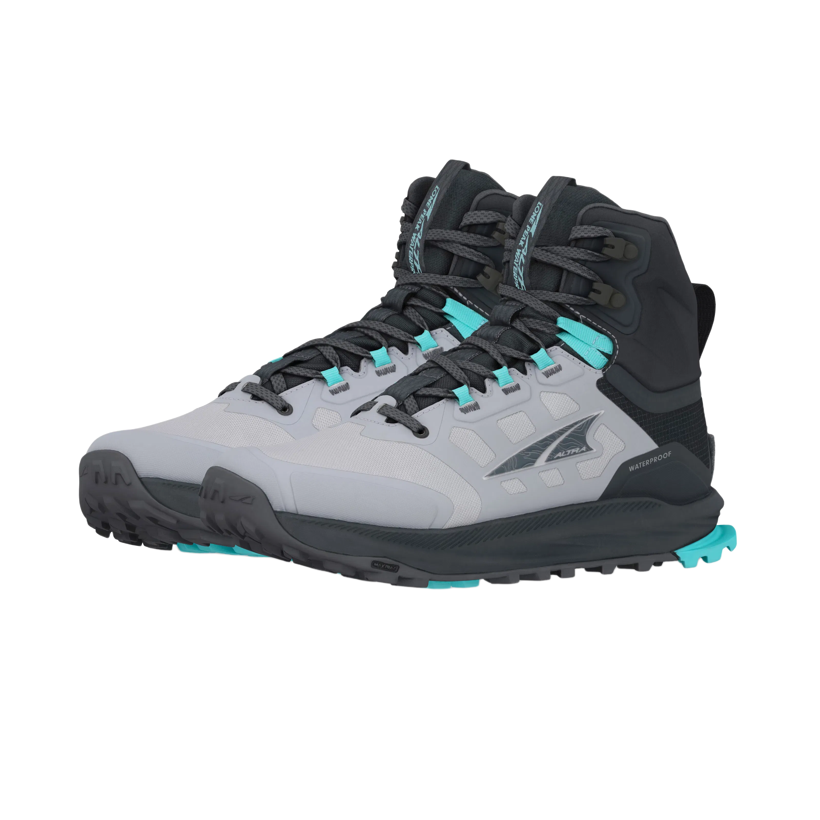 Altra Women's Lone Peak 9 Waterproof Mid Black/Gray