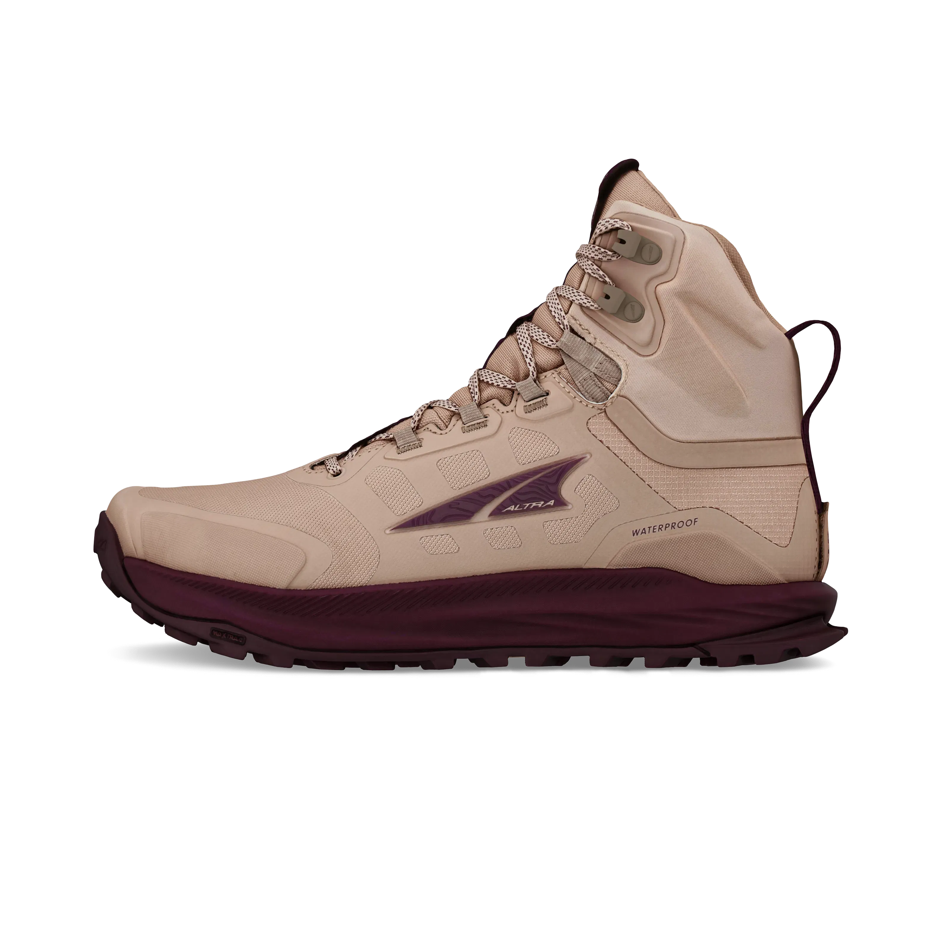 Altra Women's Lone Peak 9 Waterproof Mid Taupe