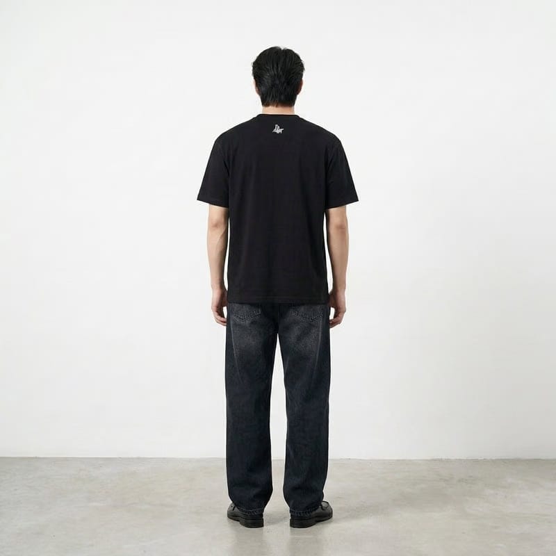 Beautyst Classic Mark Black T-shirt