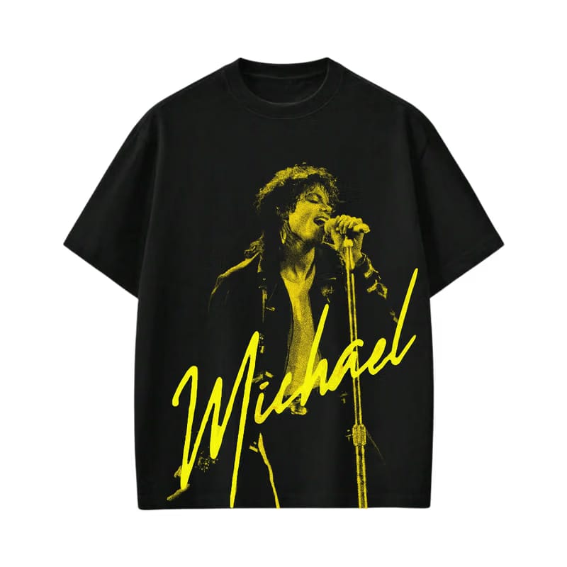 Beautyst Neon Performer Black T-shirt