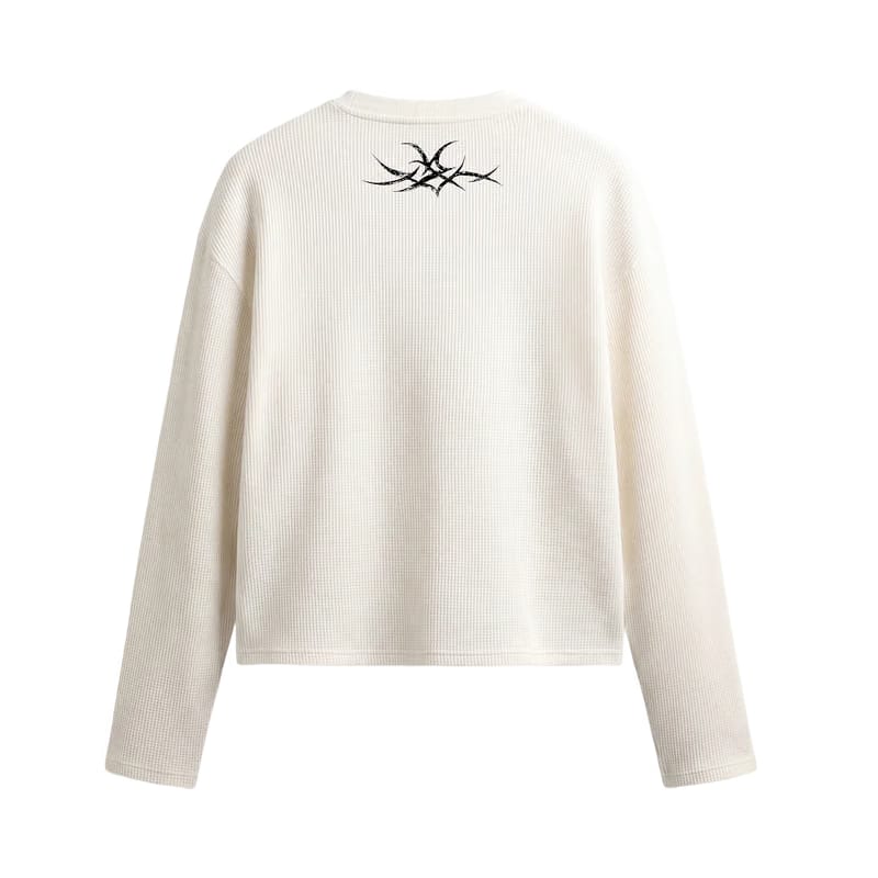 Crosswire Off White Waffle T-shirt