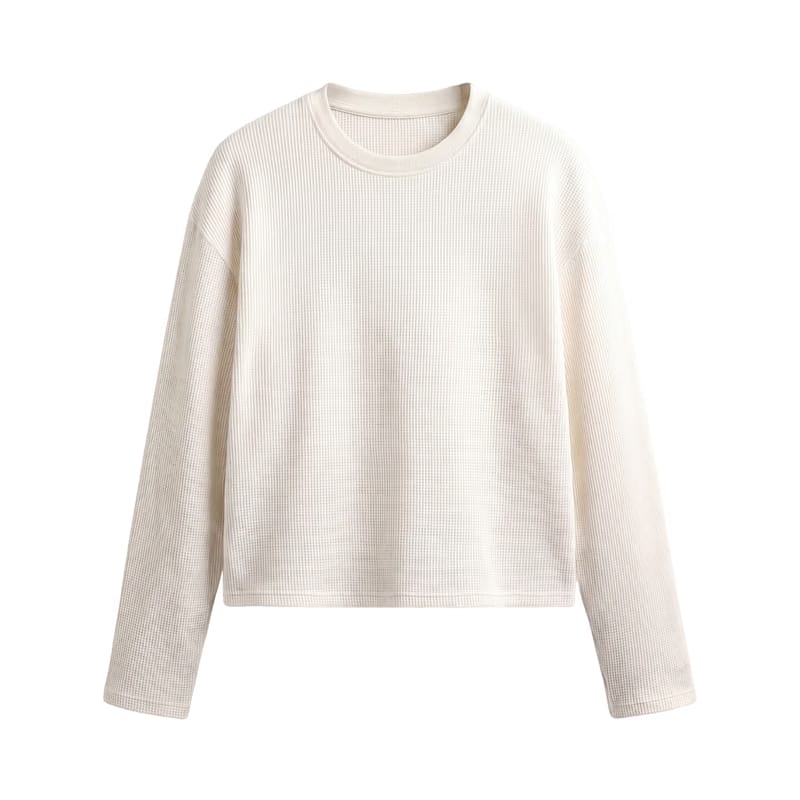 Good Things Off White Waffle T-shirt