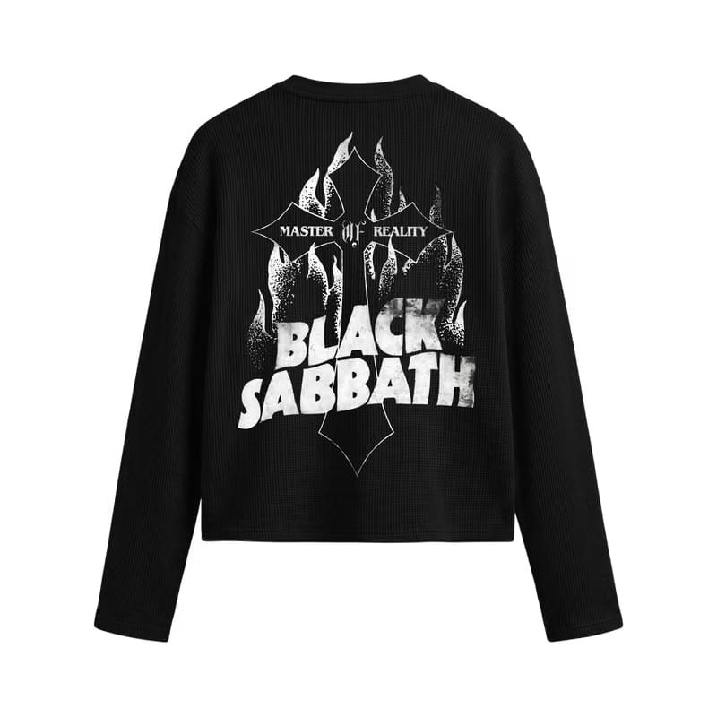 Inferno Cross Black Waffle T-shirt