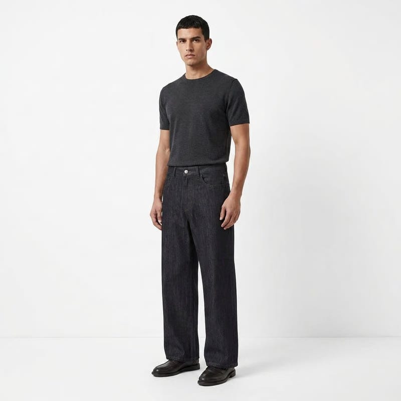 Inferno Pair Be Autyst Black Contrast Denim