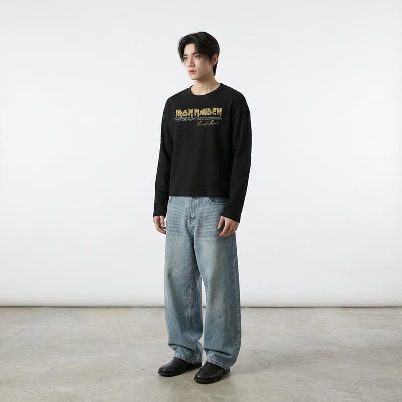 Iron Legacy Black Waffle T-shirt
