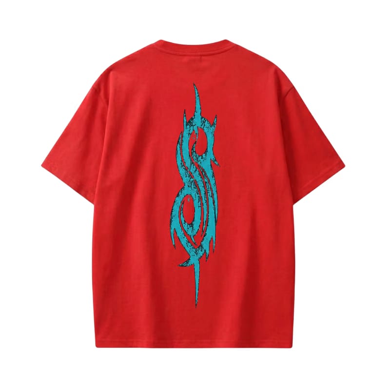 Slipknot Be Autyst Red T-shirt