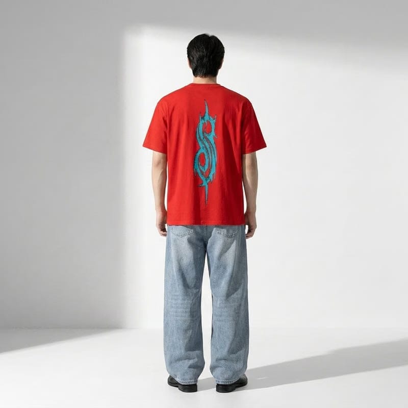Slipknot Be Autyst Red T-shirt