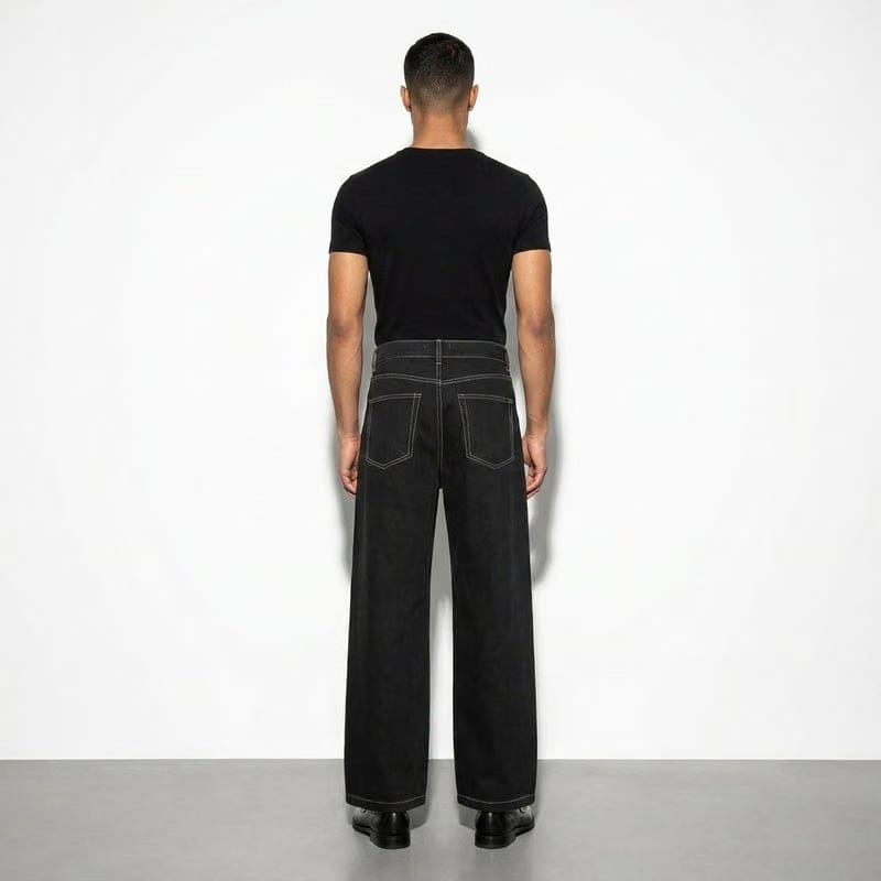 Street Roar Be Autyst Black Coontrast Denim