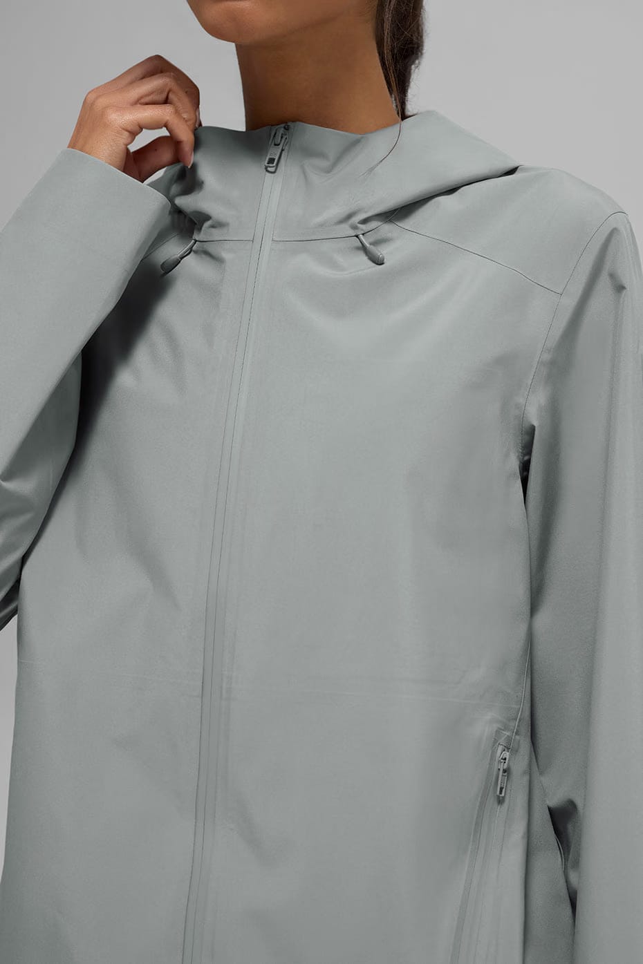Alo Yoga Alpha Shell Jacket - Lunar Grey