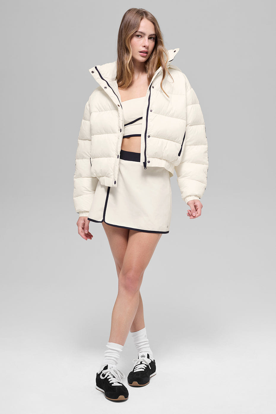 Alo Yoga Aspen Love Puffer Jacket - Ivory