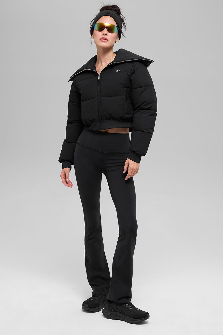 Alo Yoga Captivate Puffer - Black