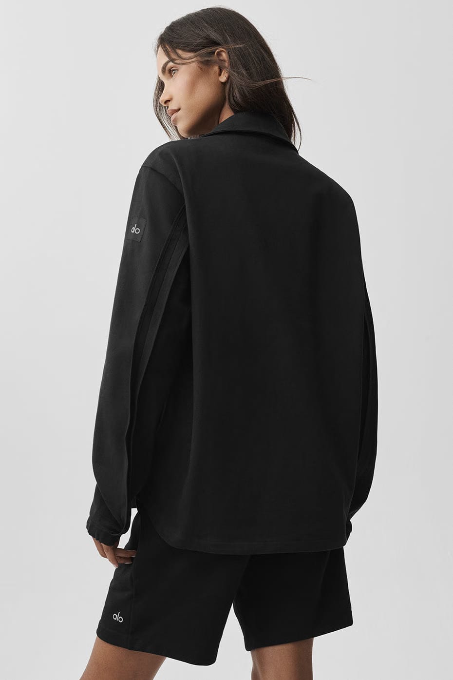 Alo Yoga Edition Sueded Jacket - Black
