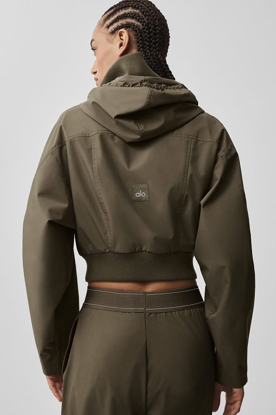 Alo Yoga First Draft Jacket - Olive Tree