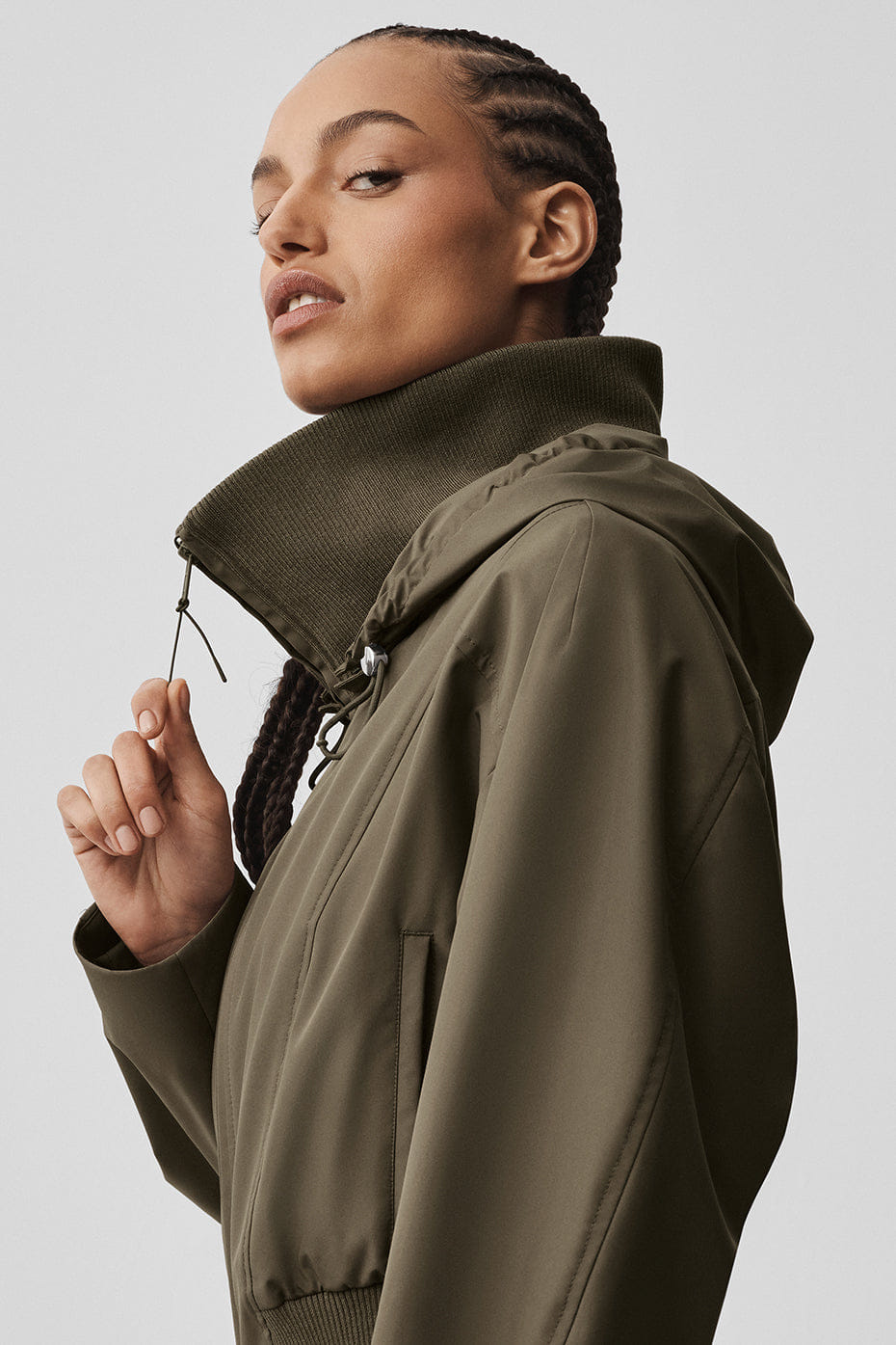 Alo Yoga First Draft Jacket - Olive Tree