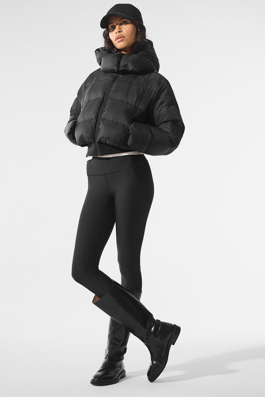 Alo Yoga Foxy Puffer Jacket - Black