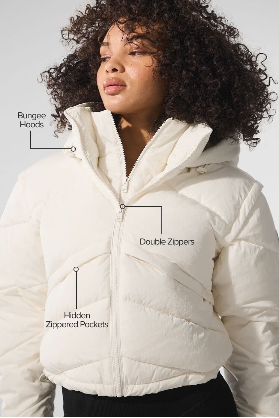 Alo Yoga Glacier Puffer - Ivory