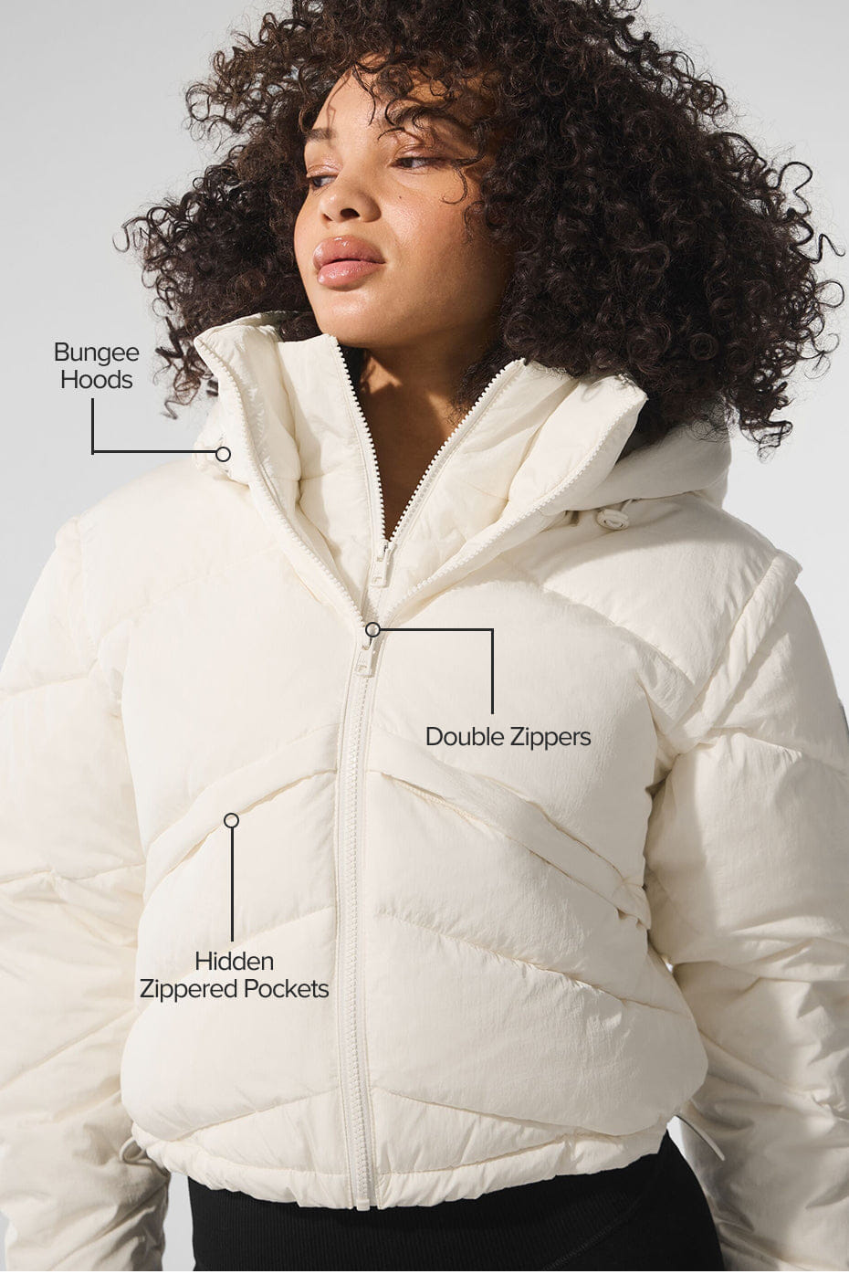 Alo Yoga Glacier Puffer - Ivory