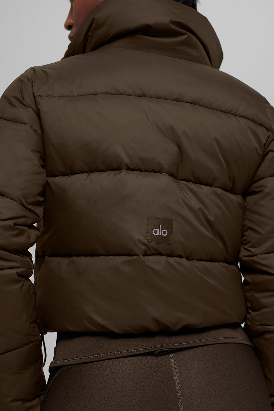 Alo Yoga Gold Rush Puffer - Espresso