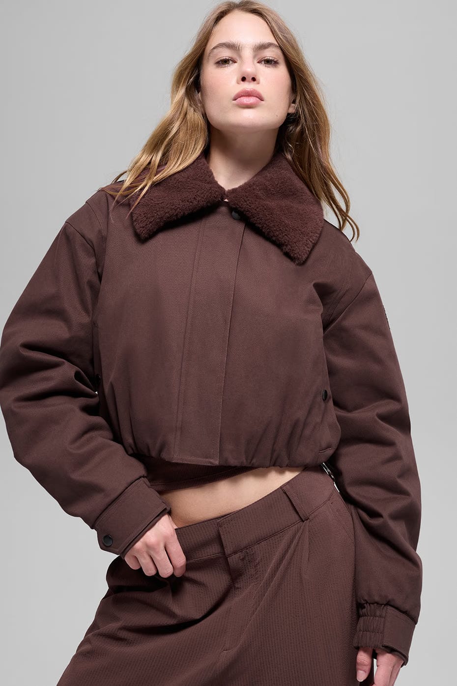 Alo Yoga Navigator Jacket - Brownstone