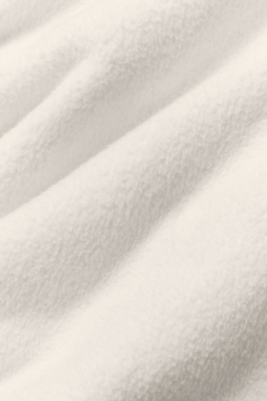 Alo Yoga Polar Fleece Cropped Wintry Mix Jacket - Ivory