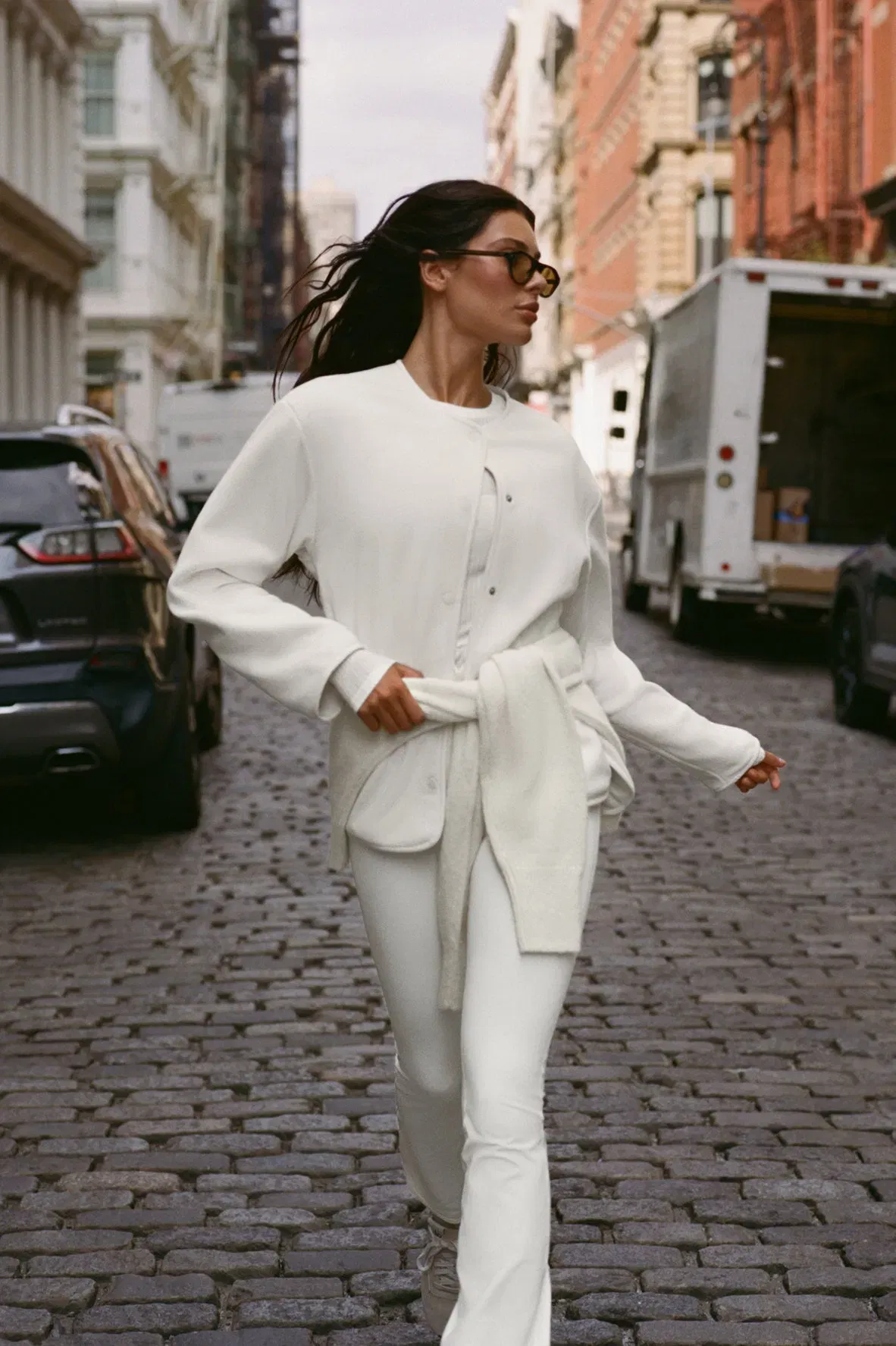 Alo Yoga Polar Fleece Take Note Jacket - Ivory